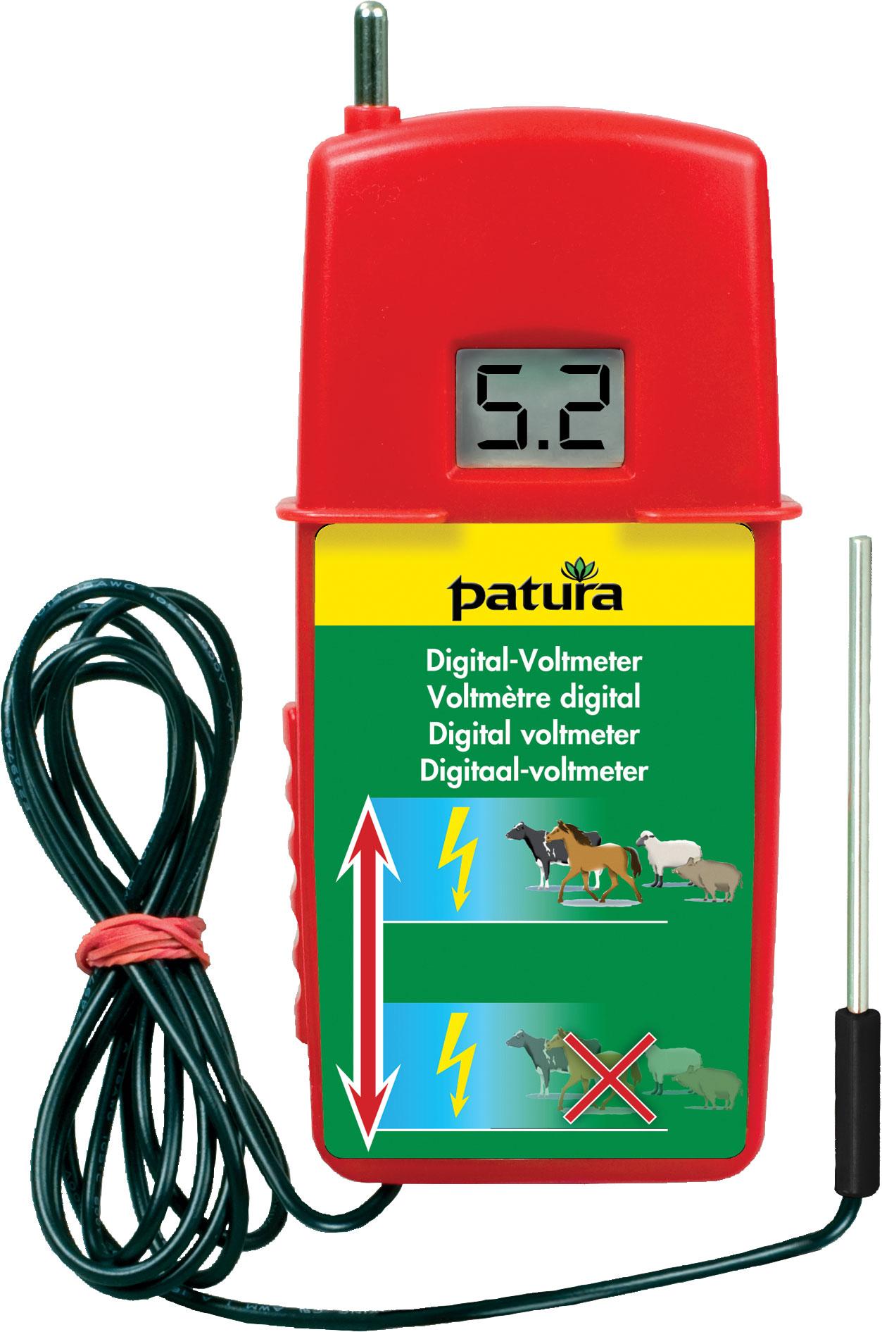 Digitaler Voltmeter Patura