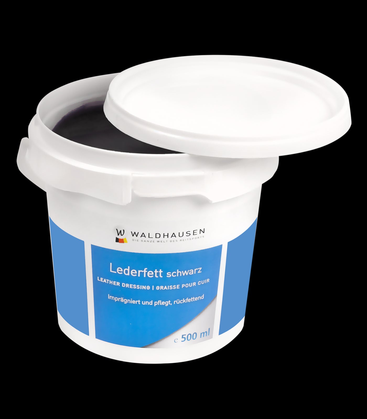 Lederfett 500ml schwarz