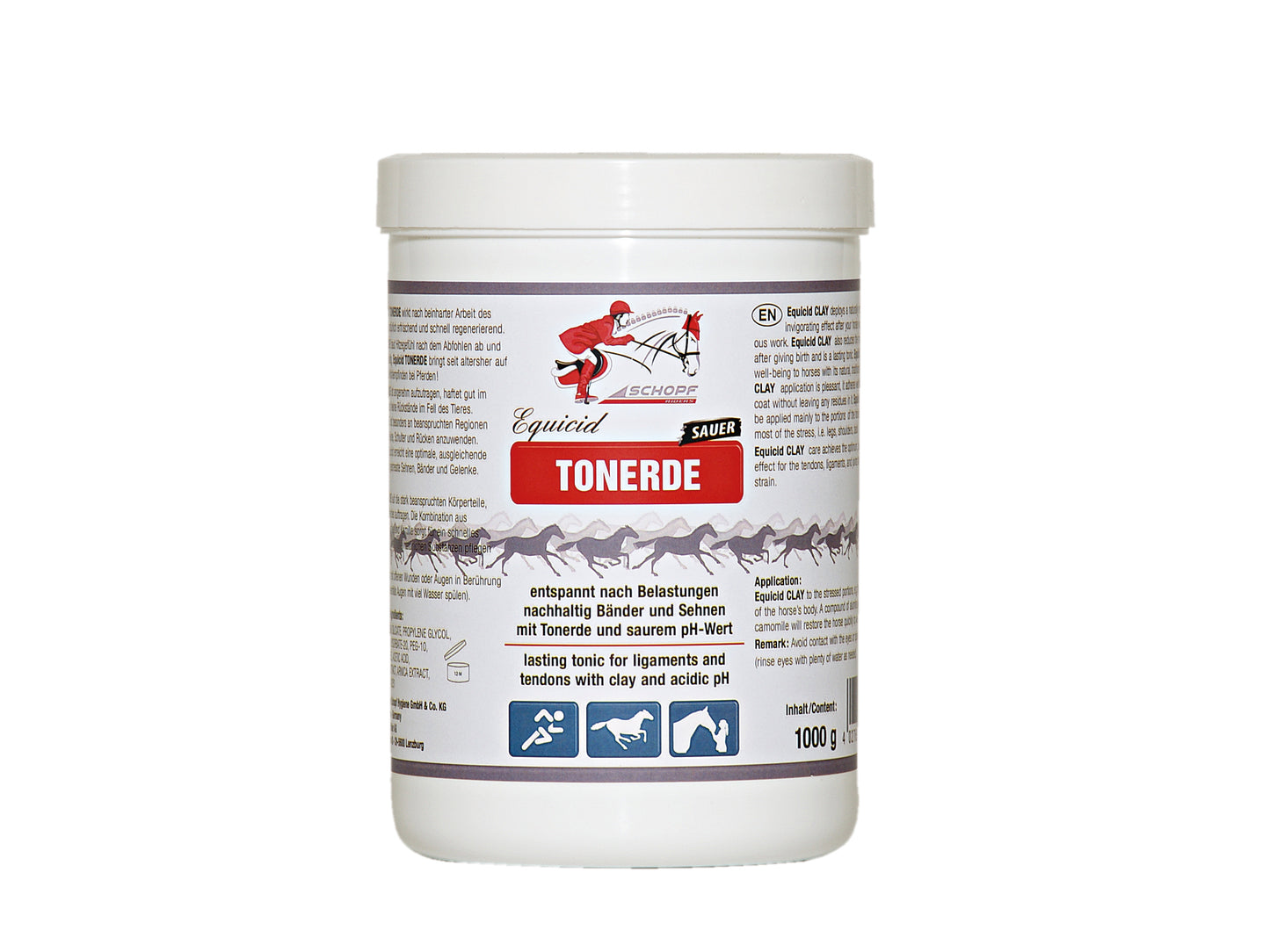 Tonerde Sauer Equicid 1000g