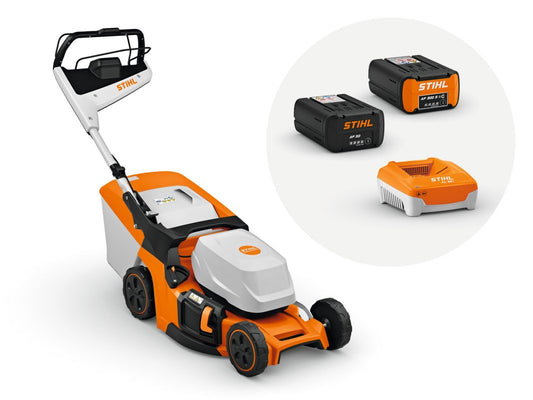 Stihl Akku Mäher RMA 448PV im Set