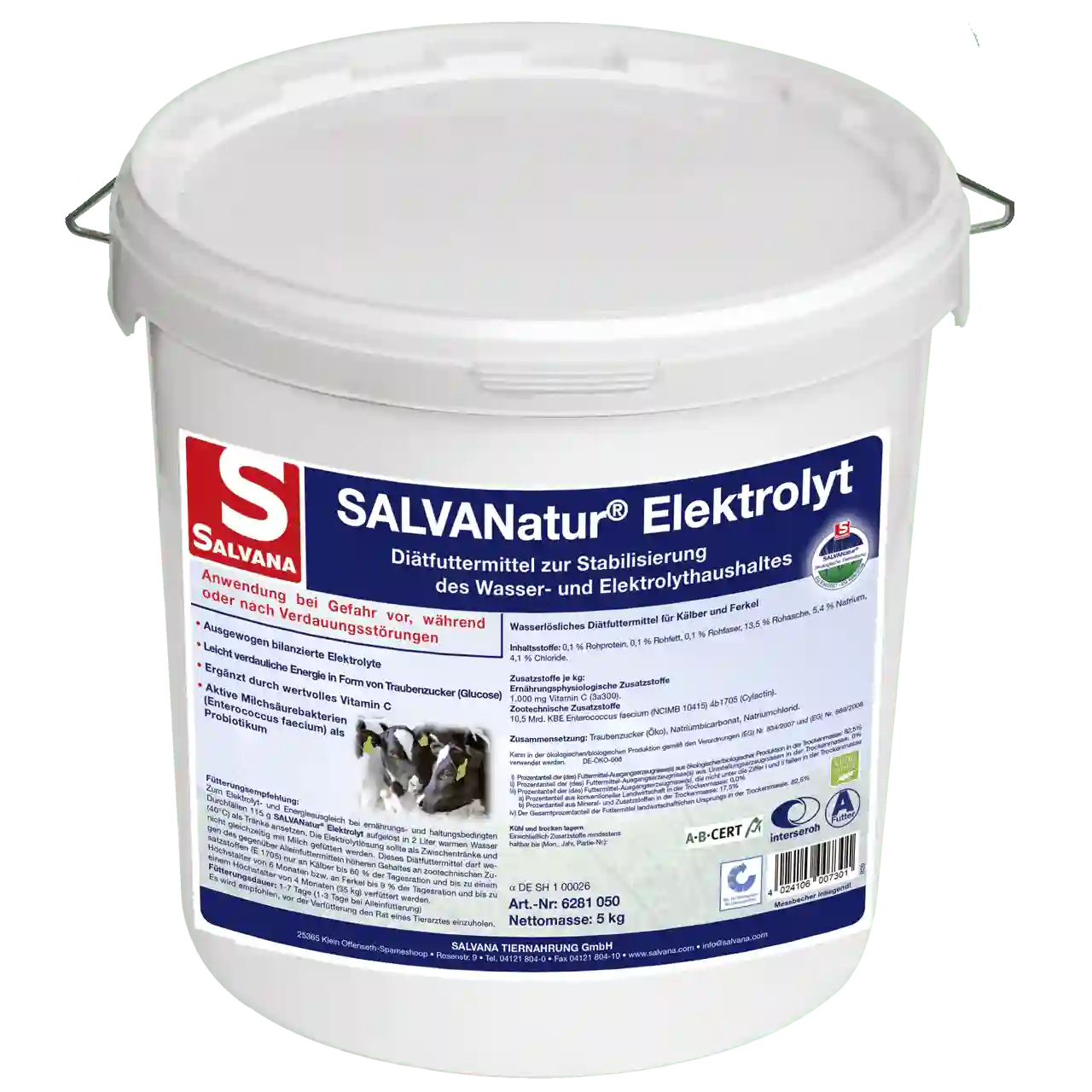SALVANatur Elektrolyt 5kg Eimer
